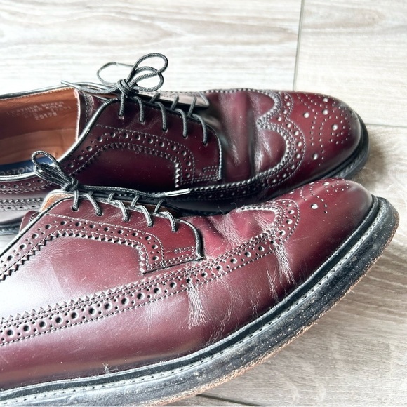 Bostonian Burgundy Longwings Dress Shoes - Picture 13 of 14